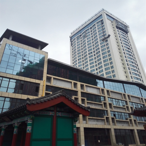 乐天世纪城玻璃幕墙