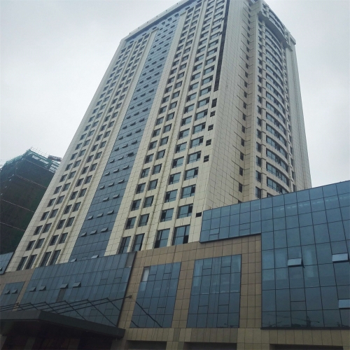 乐天世纪城玻璃幕墙